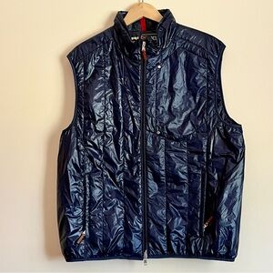 RLX Ralph Lauren Men’s L/XL Lightweight Puffer Vest Navy Full Zip Gorpcore